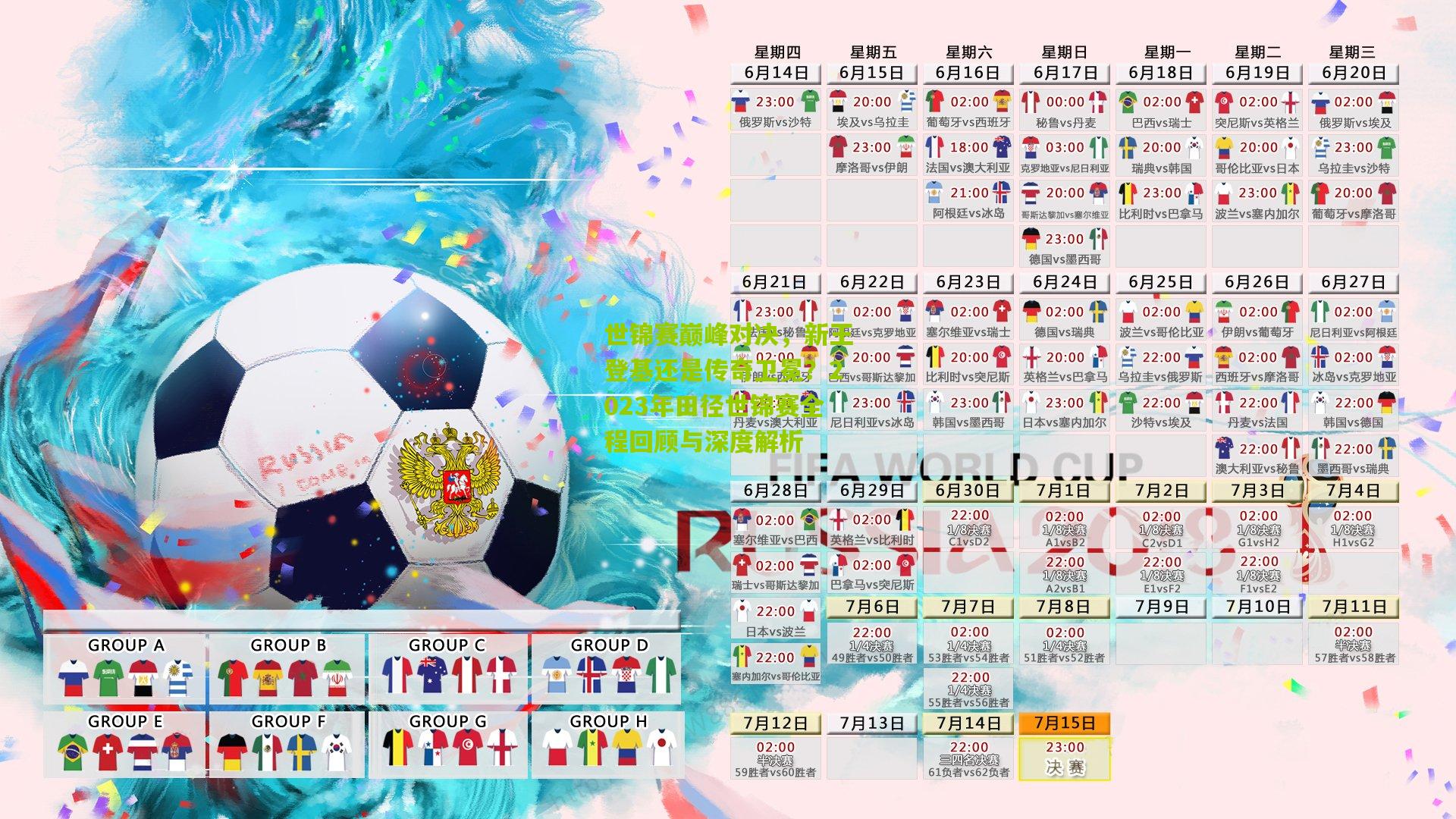 世锦赛巅峰对决，新王登基还是传奇卫冕？2023年田径世锦赛全程回顾与深度解析